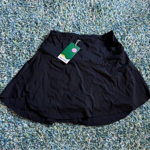 HALARA NWT Black Skort